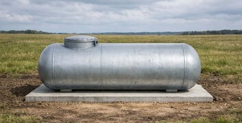 Можно ли установить газгольдер на пустом участке?